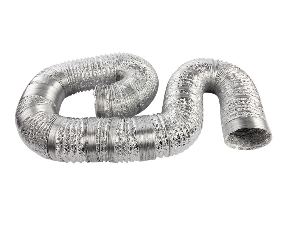 
 Выхлопная труба кухонного диапазона, выхлопная труба, двусторонний выхлопной шланг из алюминиевой фольги  