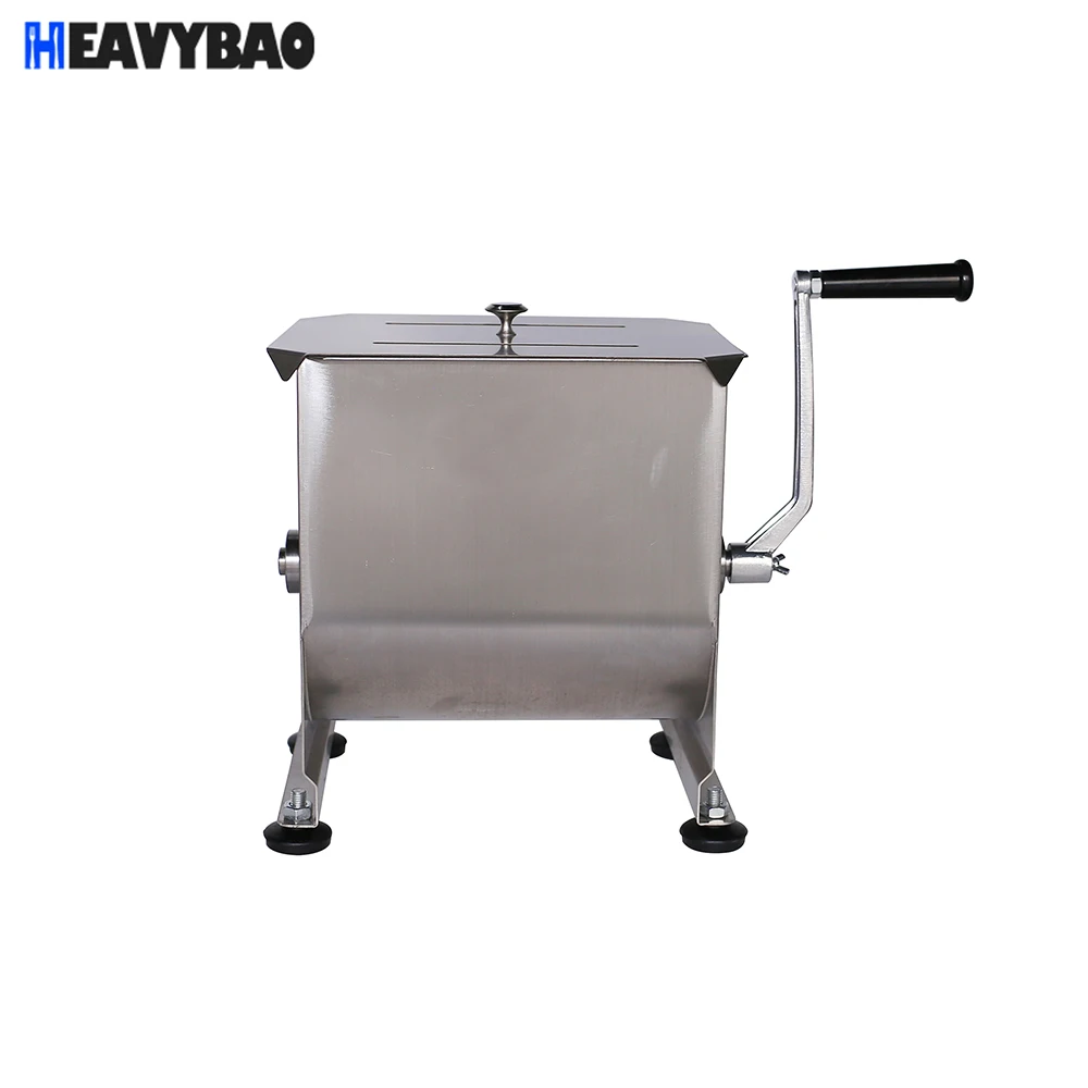 Heavybao Professional Commercial Kitchenware Meat Mixer Mincer Combined Meat Grinder Manual For Kitchen Use