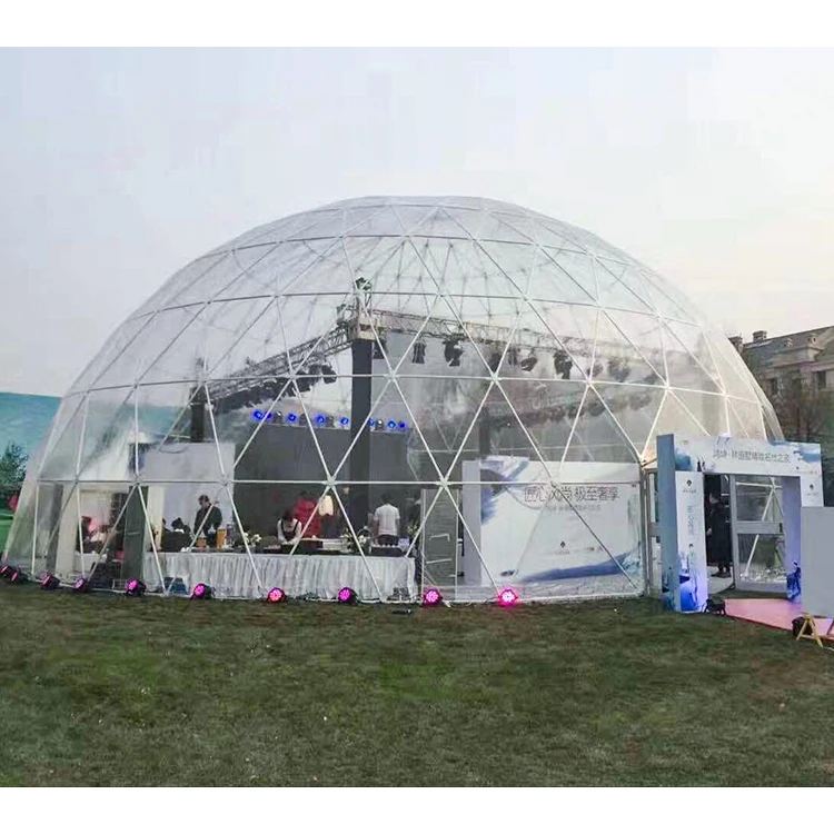 KENTEN custom outdoor aluminum durable wedding dome tent 50m for sale