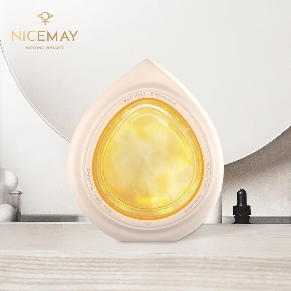 newest 3 led colors  beauty products facial mask for absorbing and promoting skincare with DC charging