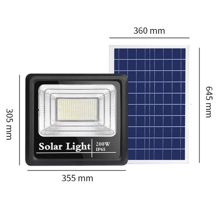 Super Bright 4000W 3000 Lumen Projector Charging Courtyard Aluminum Die Cast Outdoor Solar Led Flood Light With Remote Control
