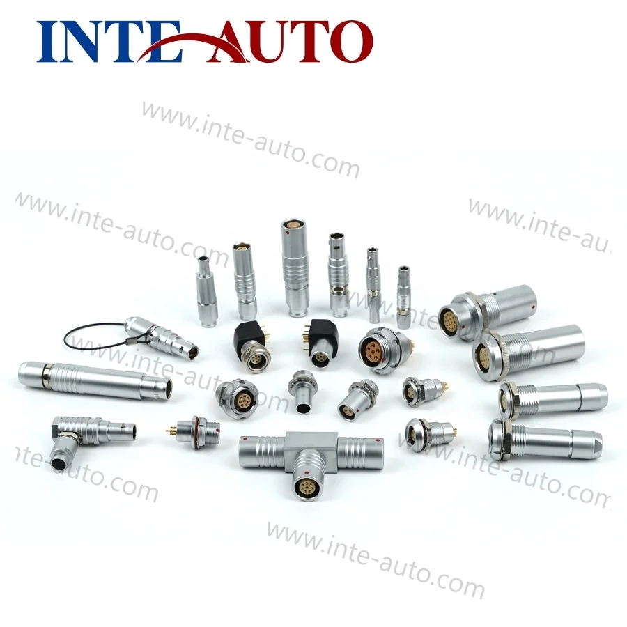 1B Series Male Female Plug/Socket Push Pull Connector 2-16 Pin for Electronic Industry FGG EGG 1B 3 4 5 7 8 10 14 16