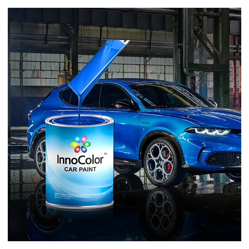 Car Refinish Spray Paint Metal Automotive Supply 2K 1K Acrylic Auto Base Paints