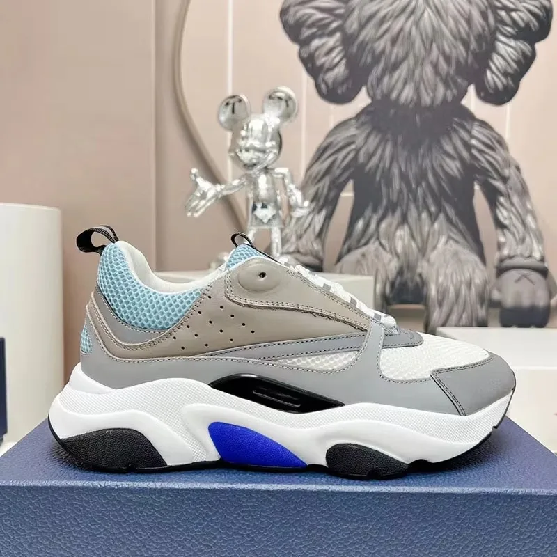 Quality Fashion Designer New Arrive Custom Logo Genuine Leather Casual Footwear Running Shoes For Men