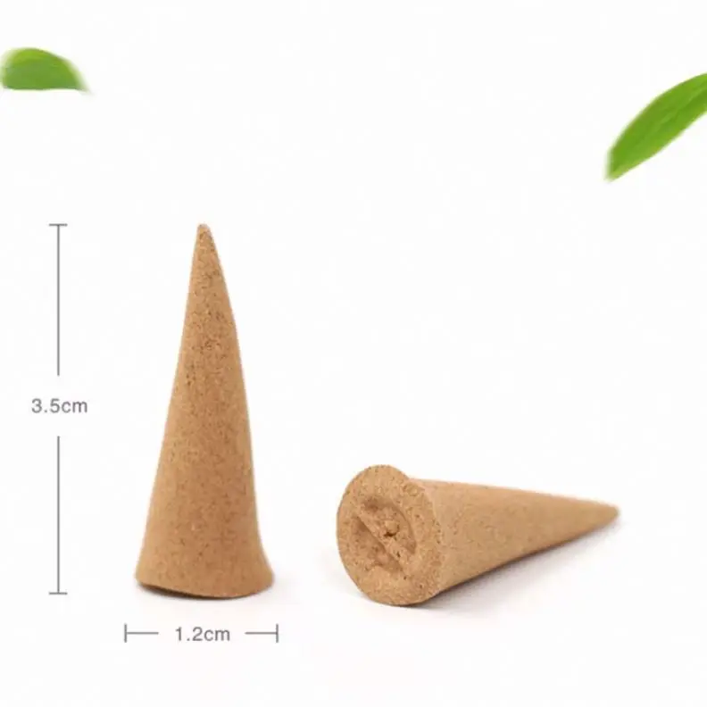 Customization Welcome Wholesale Natural Handmade Tower Cones Oud Sandalwood Incense Cones