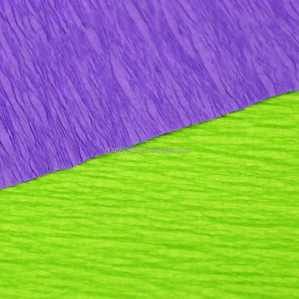 Тяжелая креп-бумага для изготовления цветов высокоэластичная итальянская 100 г 120