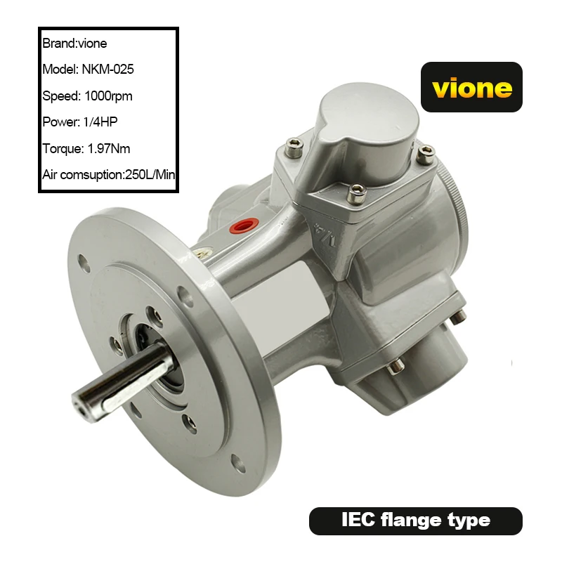 Hot Selling 1/4HP Agitator Air Motor 1/3HP With Flange Mixer Machine Shaker Head Tools Pneumatic