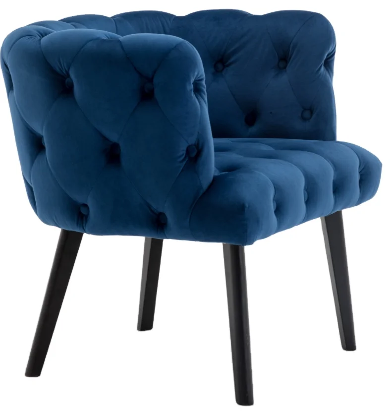 
Button Living Room Chair Luxury Style Low Button-Tufted Leisure Chair Home Furniture 