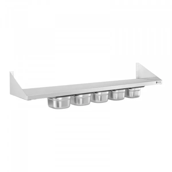 Modern Design Stainless Steel Wall Mounted Shelves
