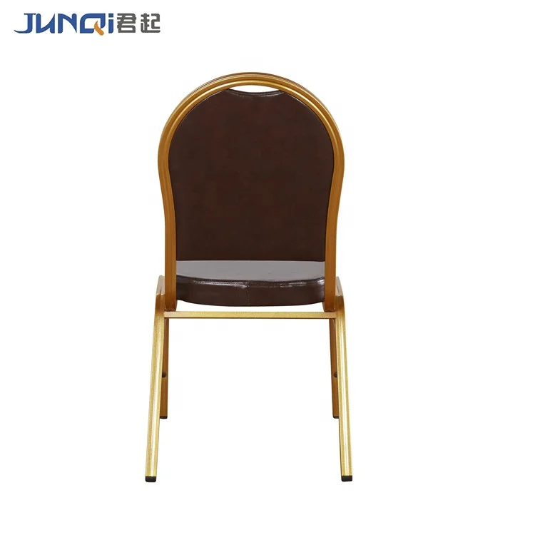 
Used low price iron steel metal round back hotel banquet dining chairs wedding event chairs 