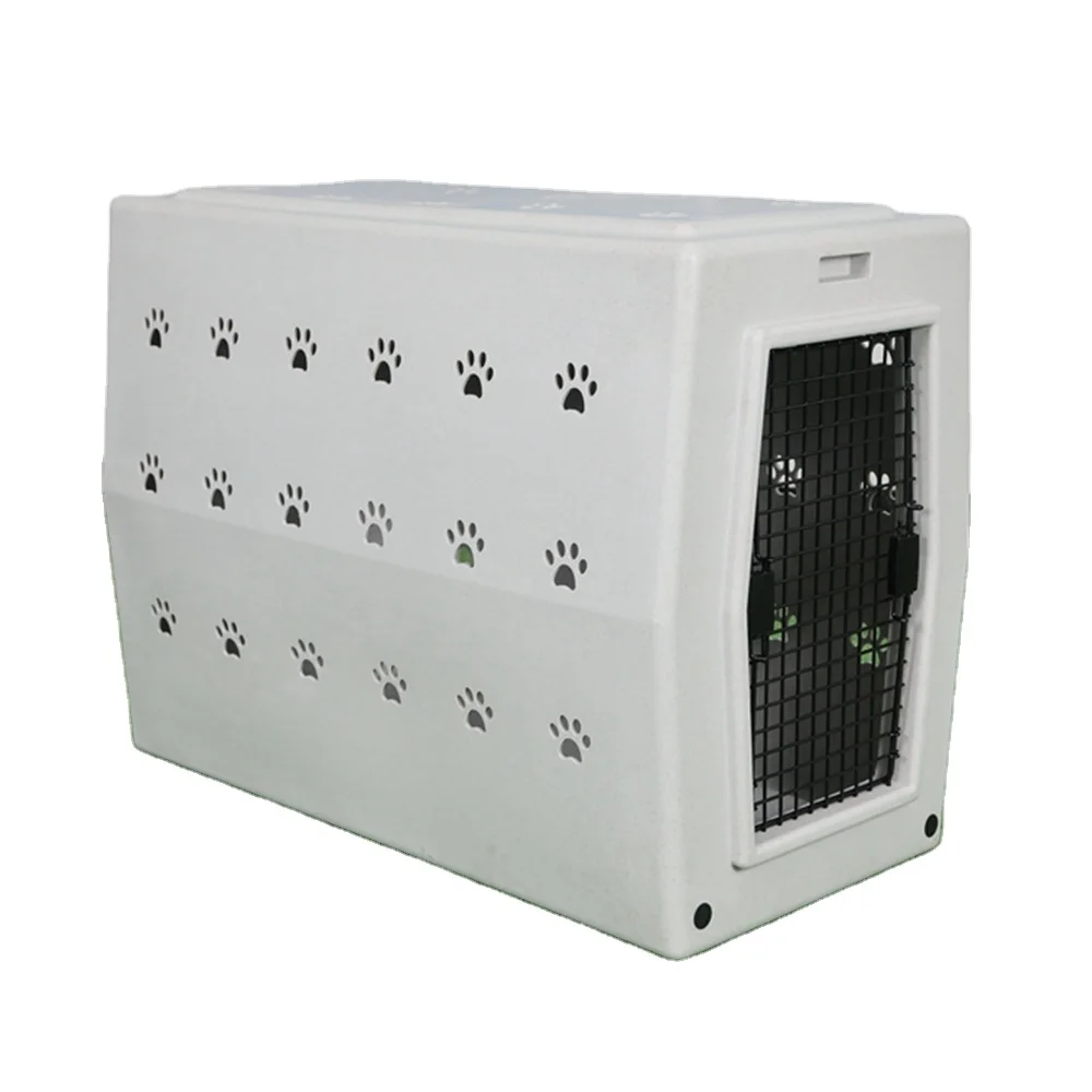 Polyethylene Plastic Large Dog Cages Durable Roto Molded Kennel PE Cage Outdoor Rotomolding Dogs Kennel