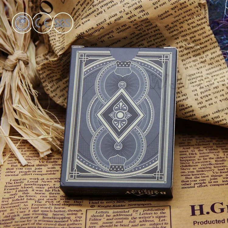 China Playing Card Factory Accept Custom Design Printing Poker Cards