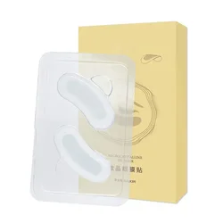 Private Label Micro-needle Eye Patch for Wrinkles Lines Removal Hyaluronic Acid Eye Mask Dark Circle Puffiness Custom Eye Pads