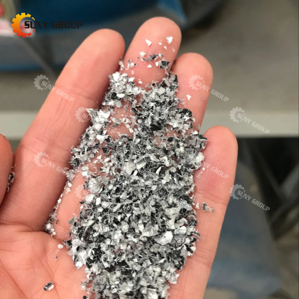 99% purity composite panel recycling separating aluminum plastic machine for sale