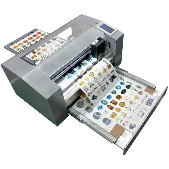 A4 A3 A3+ Auto-feeding Pattern Cutting Plotter Digital Die Cutter with Auto Feeder for Label Sticker,Paper,Transfer Vinyl