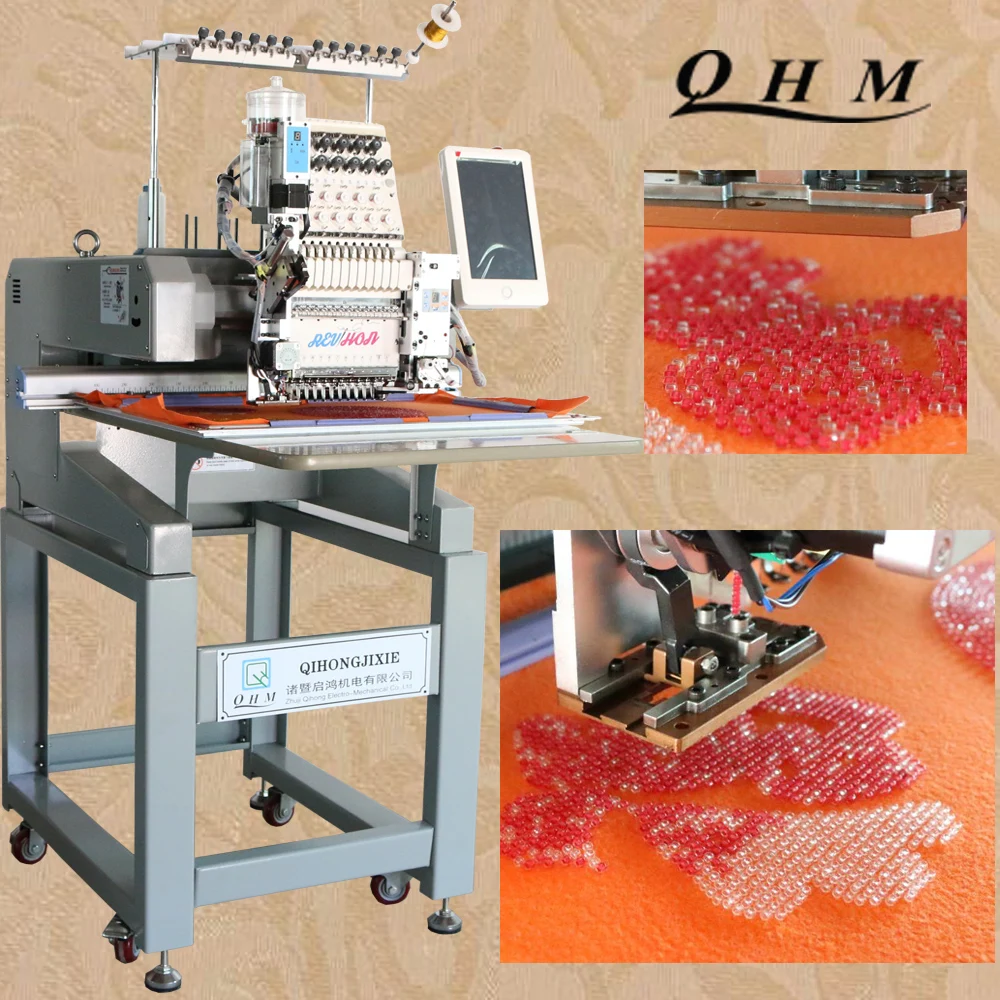  QH-X1201 12/15 иглы высокоскоростная качественная компьютеризированная вышивальная машина по низкой