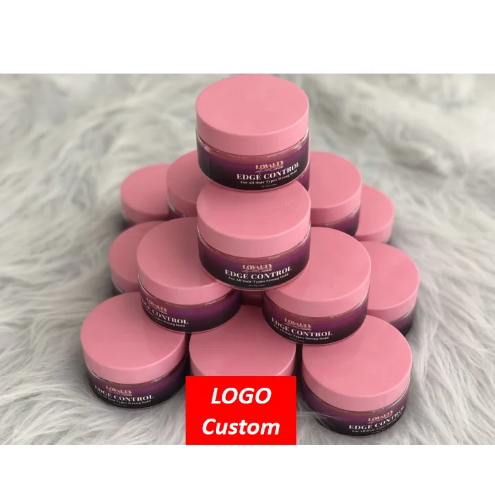 Factory wholesale strong hold Low MOQ LOGO Custom edge control with private label vendors