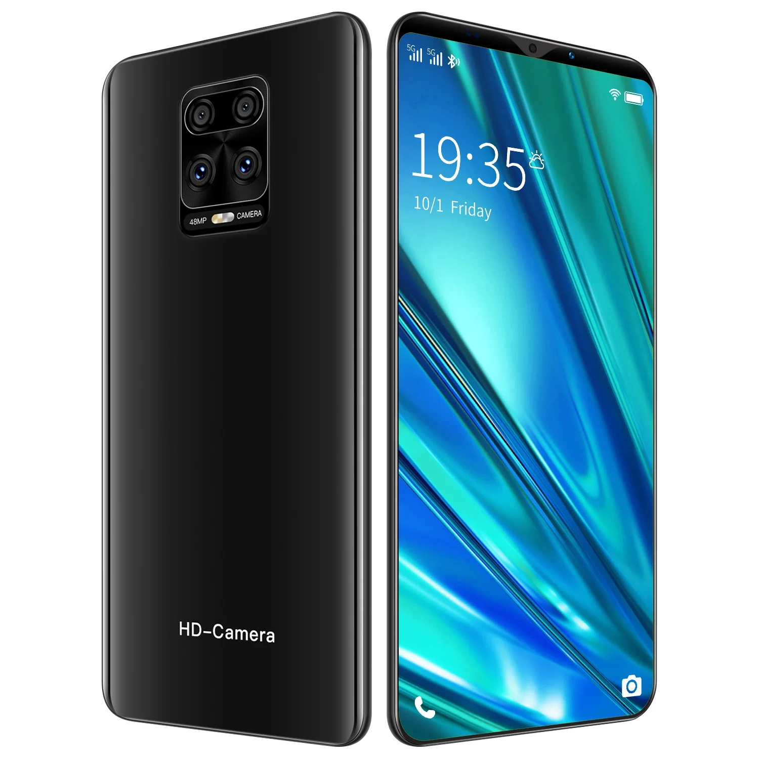 Smartphones Note9 Plus 5.8 Inch Face Recognition Unlocked Android Mobile Phone Cellphone