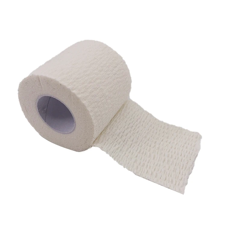 5cm*4.5m Custom Logo Breathable Athletic Elastic Bandage Cotton Sports EAB Tape Easy Tear Light Stretch Thumb Weightlifting Tape