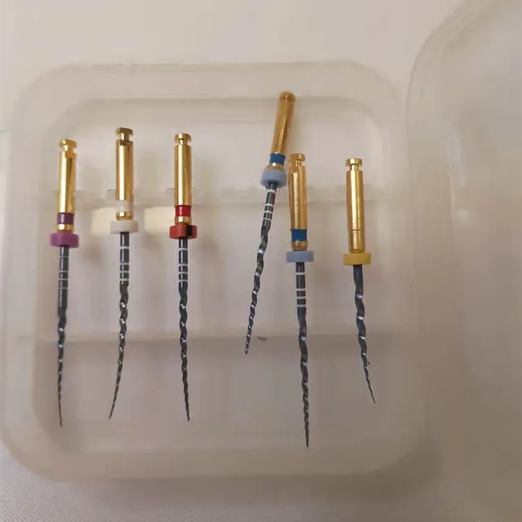 New Product high quality dental Rotary NITI Files Varitaper Gold/Blue for engine use SX-F5  pro-taper