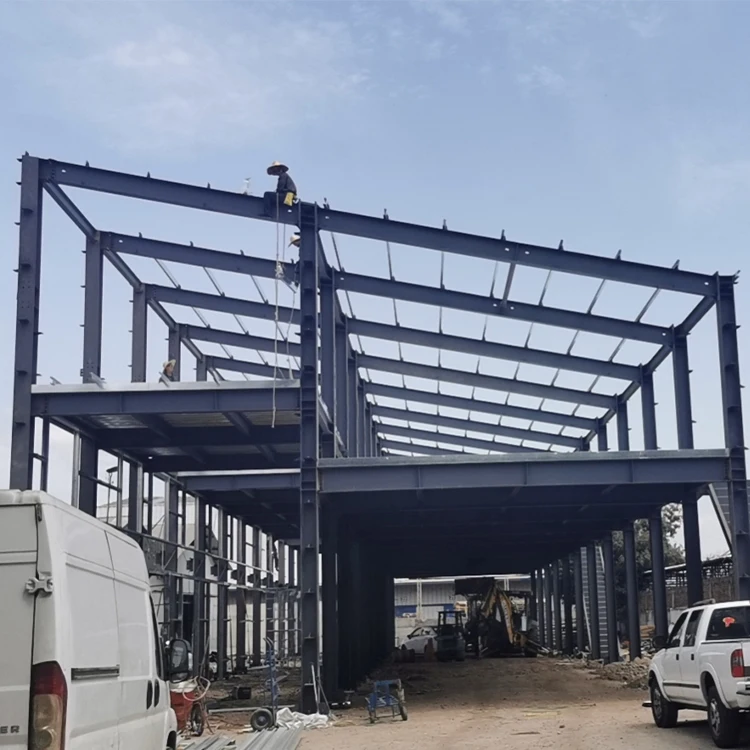 Construction Design Metal Frame Storage Steel Structure Prefab Prefabricated Warehouse