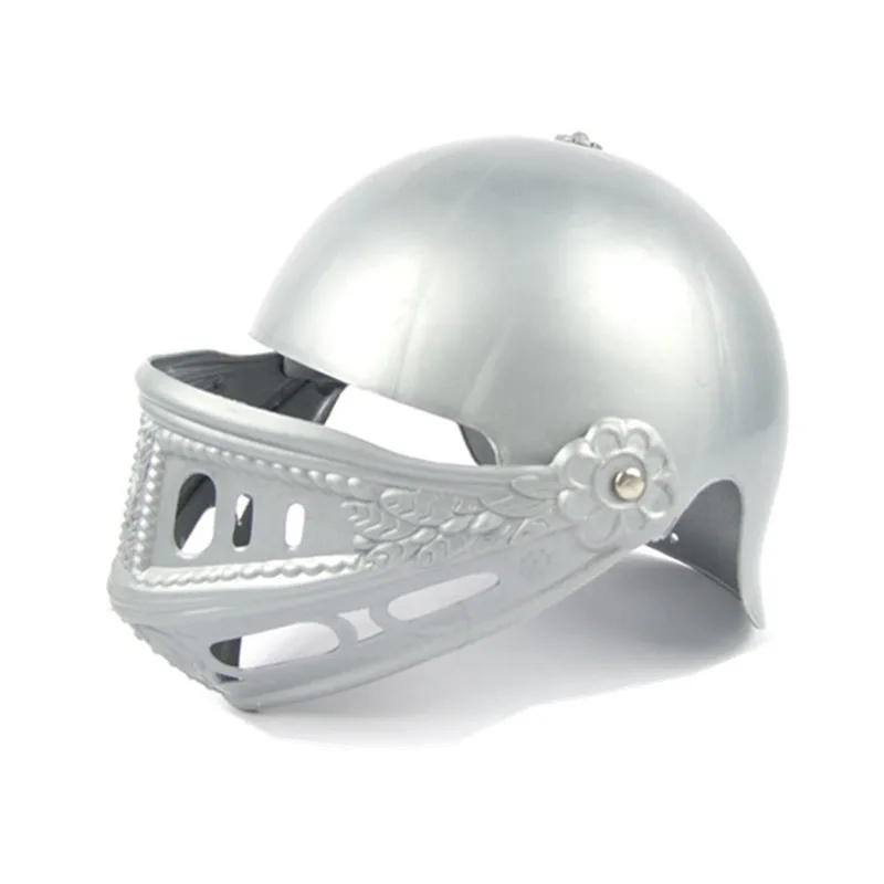 Halloween Cosplay Knight helmet plastic toy  for children