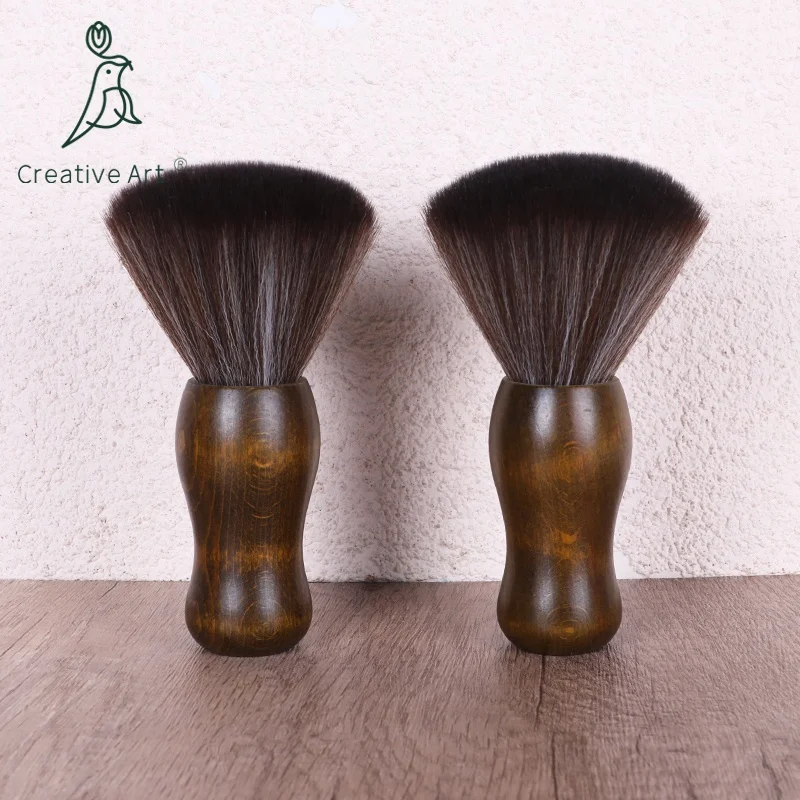 Neck duster fade brush hair cutting gold clipper brush neck duster