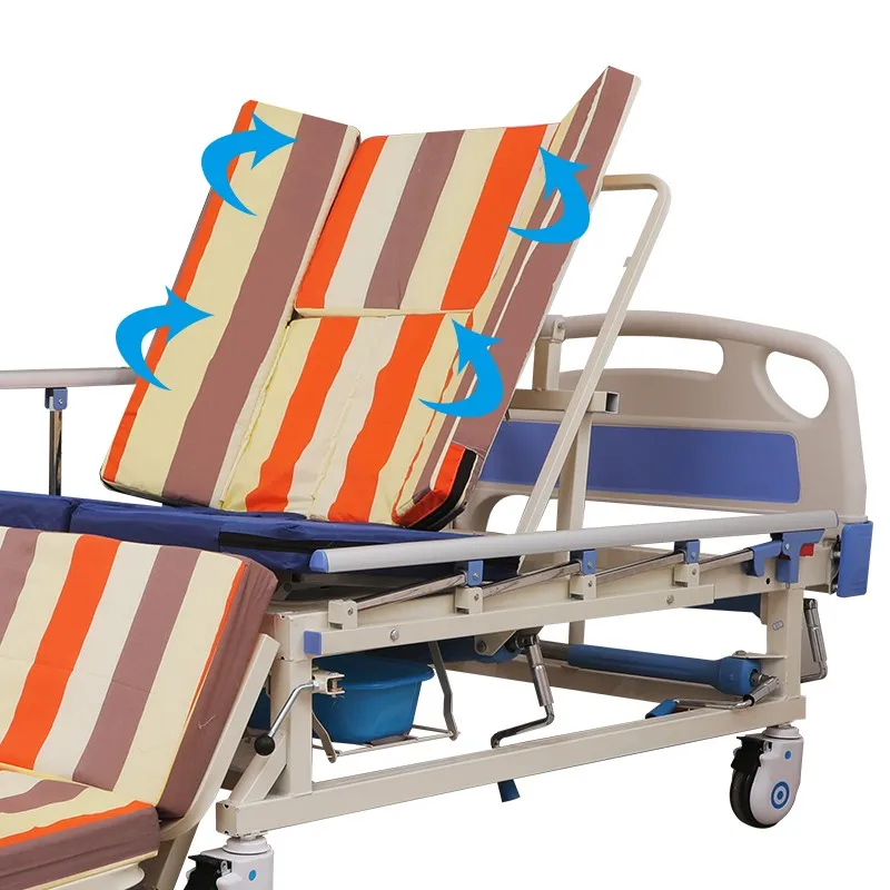medical home care bed manufacturers wholesale price three functions hospital medical bed for elderly
