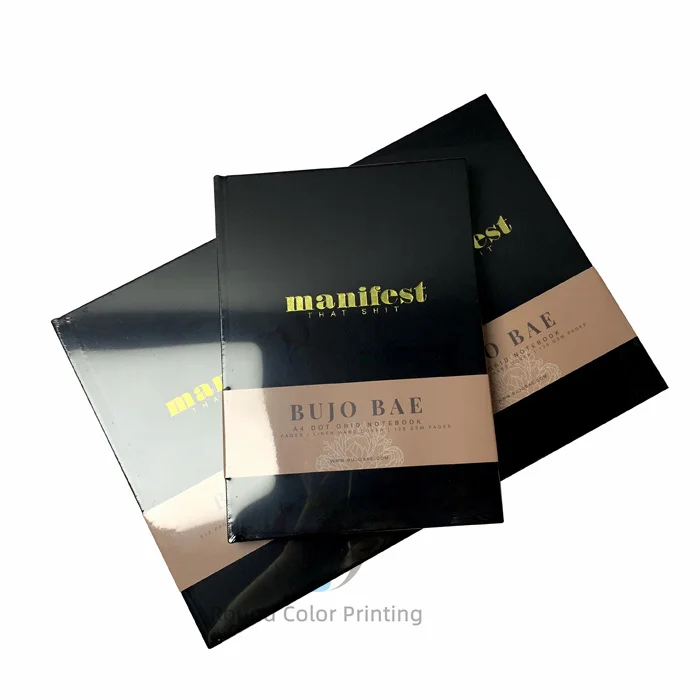 А4 А5 А6 персонализированный логотип простой блокнот печать на заказ белье в твердом переплете блокноте