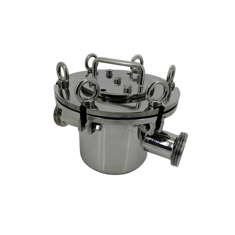 Stainless steel sanitary neodymium separator magnetic filter