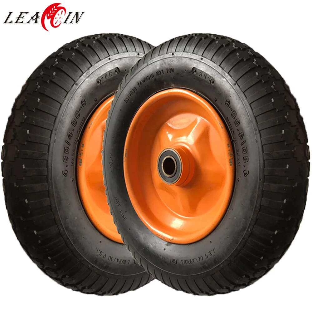 Cheap Wholesale Small Pneumatic Rubber Tire Wheel Barrow Wheel 16 inch 4.00-8