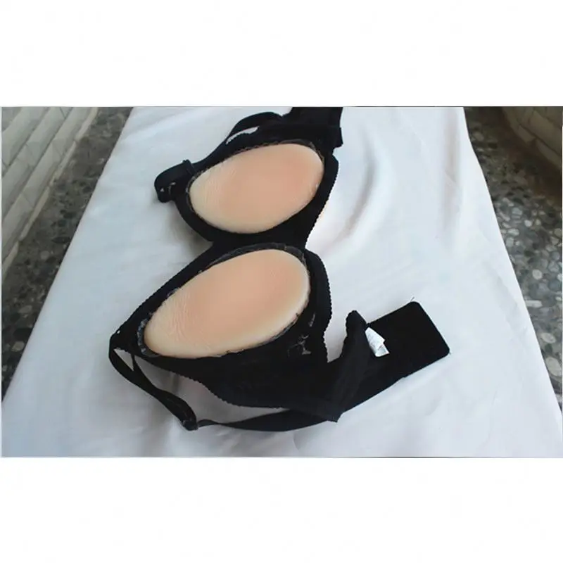 1000g/piece Silicone Breast Form Artificial  Breasts Enlargemet For Silicone Shemale Transgender Crossdresser Drag Queen