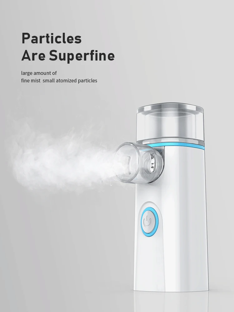 
Portable mesh smart atomizer handheld ultrasonic nebulizer for hospital for home for children 