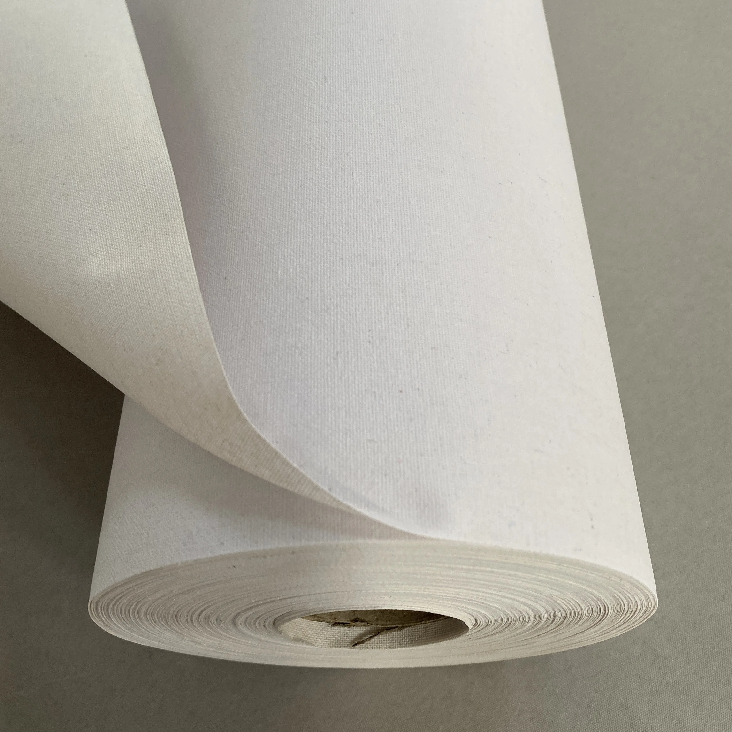 Professional UV machine printing pure Cotton Fabric Canvas Roll