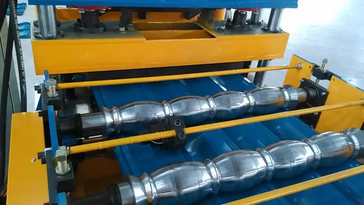 Sheet Cold Roll Forming Machine Roof Metal Roofing Sheet Corrugating Iron Sheet Roll Forming Making Machine