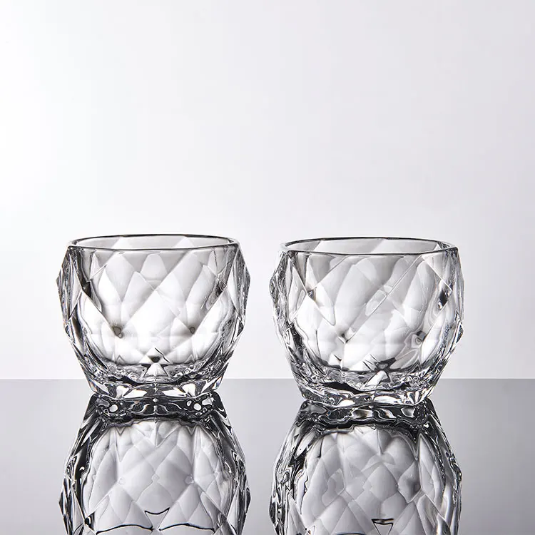 
10.6oz/300ml Tableware Diamond Crystal Whiskey Glass/Tumbler for Hotel and Restaurant 