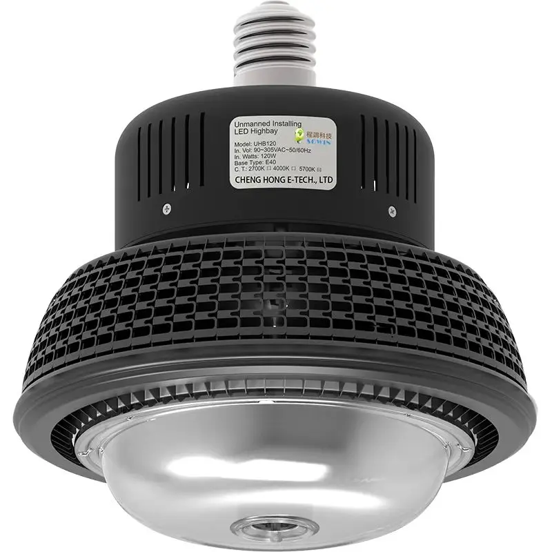 Unmaned Installing and Disinstalling LED Industry Light 100W 150W 200 watt High Bay with Digital One-Touch Control System