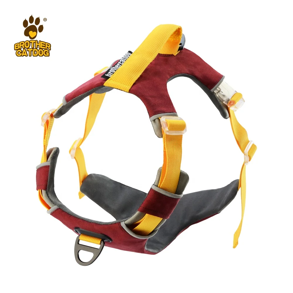 2023 Manufacturers Hot Models Dog Chest Straps Multi-point Adjustable Large Dog Explosion-proof Punching Chest Straps DOT CN;GUA