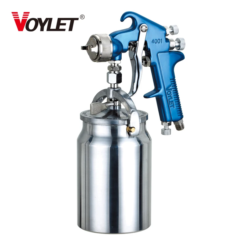 Voylet 4001S распылительный окрашивающий пистолет всасывания 1000CC чашки сплава высокого давления воздуха пистолет-распылитель