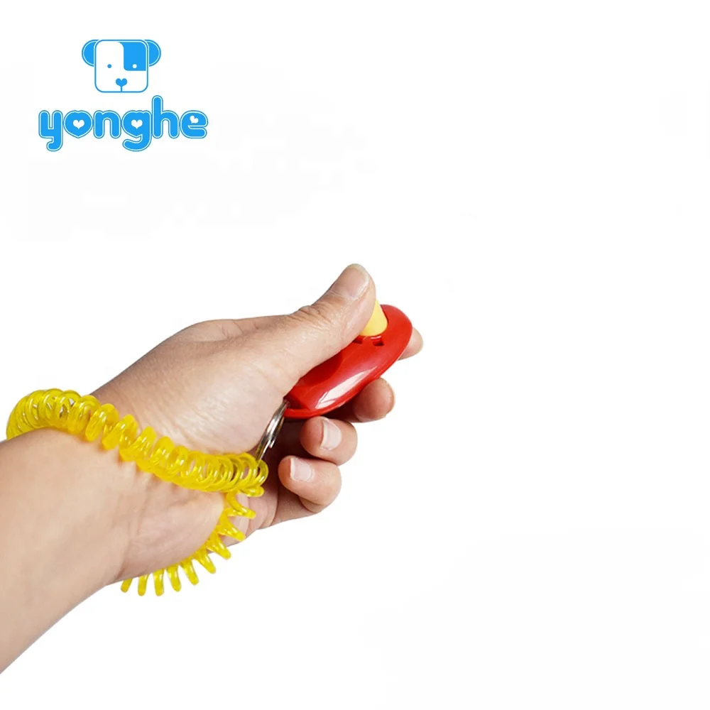  2020 Yonghe Лидер продаж классический гуманный красочный портативный кликер для дрессировки собак с