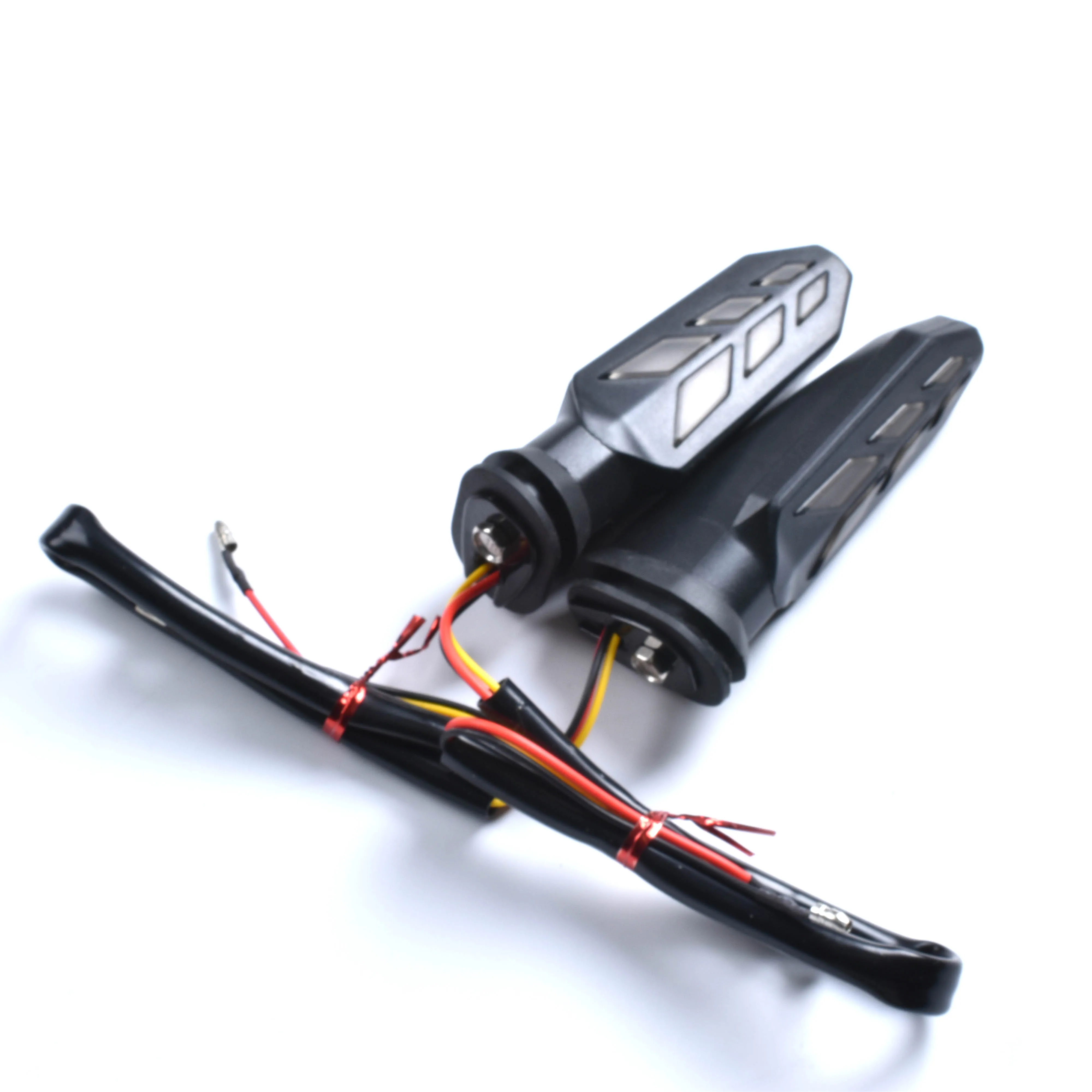 Topdrive Universal Motorcycle LED Indicators Light Motorcycle Turn Signals Lights Universal Motorbike LED Indicator Blinker