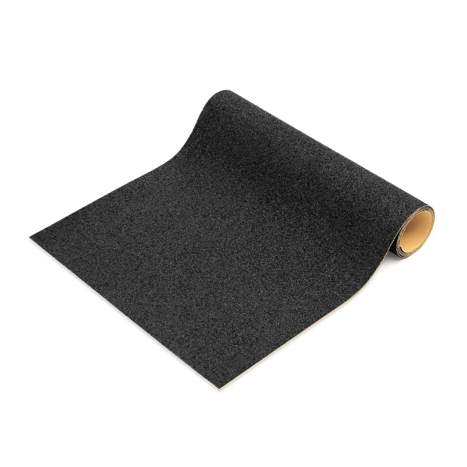 Wholesale High Quality Sandpaper Custom Printed Logo Black Skateboard Griptape Self Adhesive Skateboard Anti Slip Grip Tape