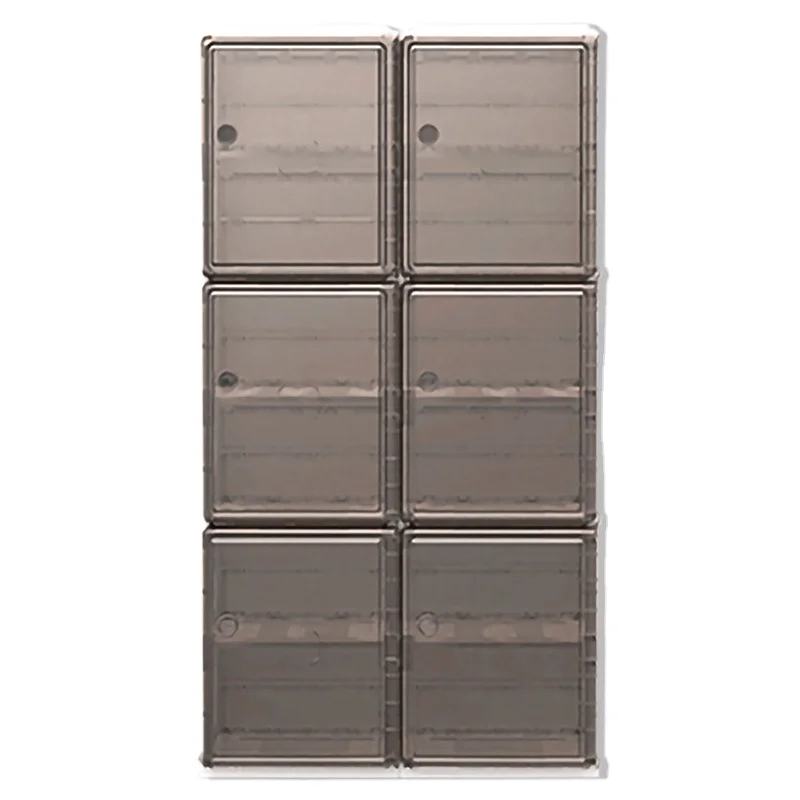 Складной пластиковый большой органайзер для хранения обуви, складной прозрачный портативный органайзер, пластиковая коробка для обуви