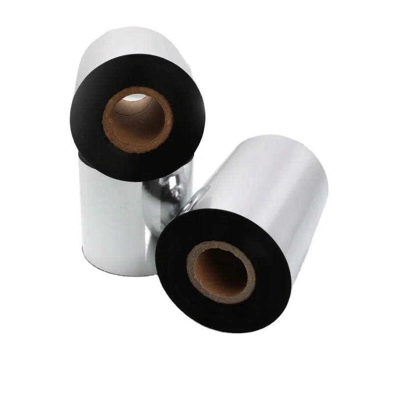 NBER Wax Black Resin Ribbon Thermal Transfer Ribbon 110mm*300m Printer TTR Ribbon Label Printer Original for Flat Head Printers