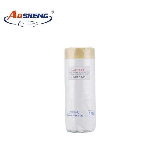 Roller Masker DIY Pre-Taped Plastic Film