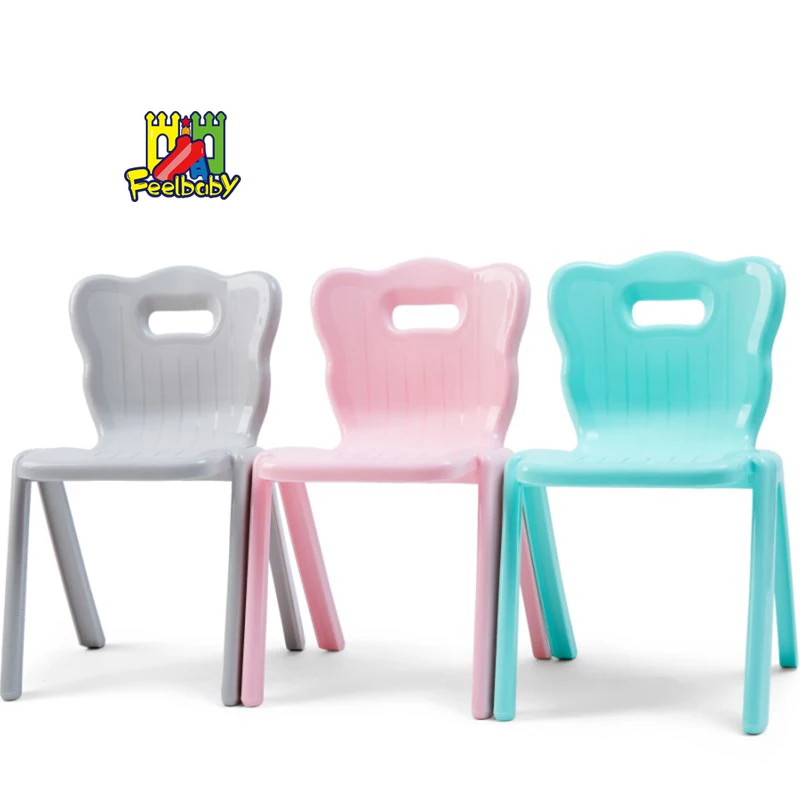 Feelbaby safety child cheap kids plastic chairs for kindergarten