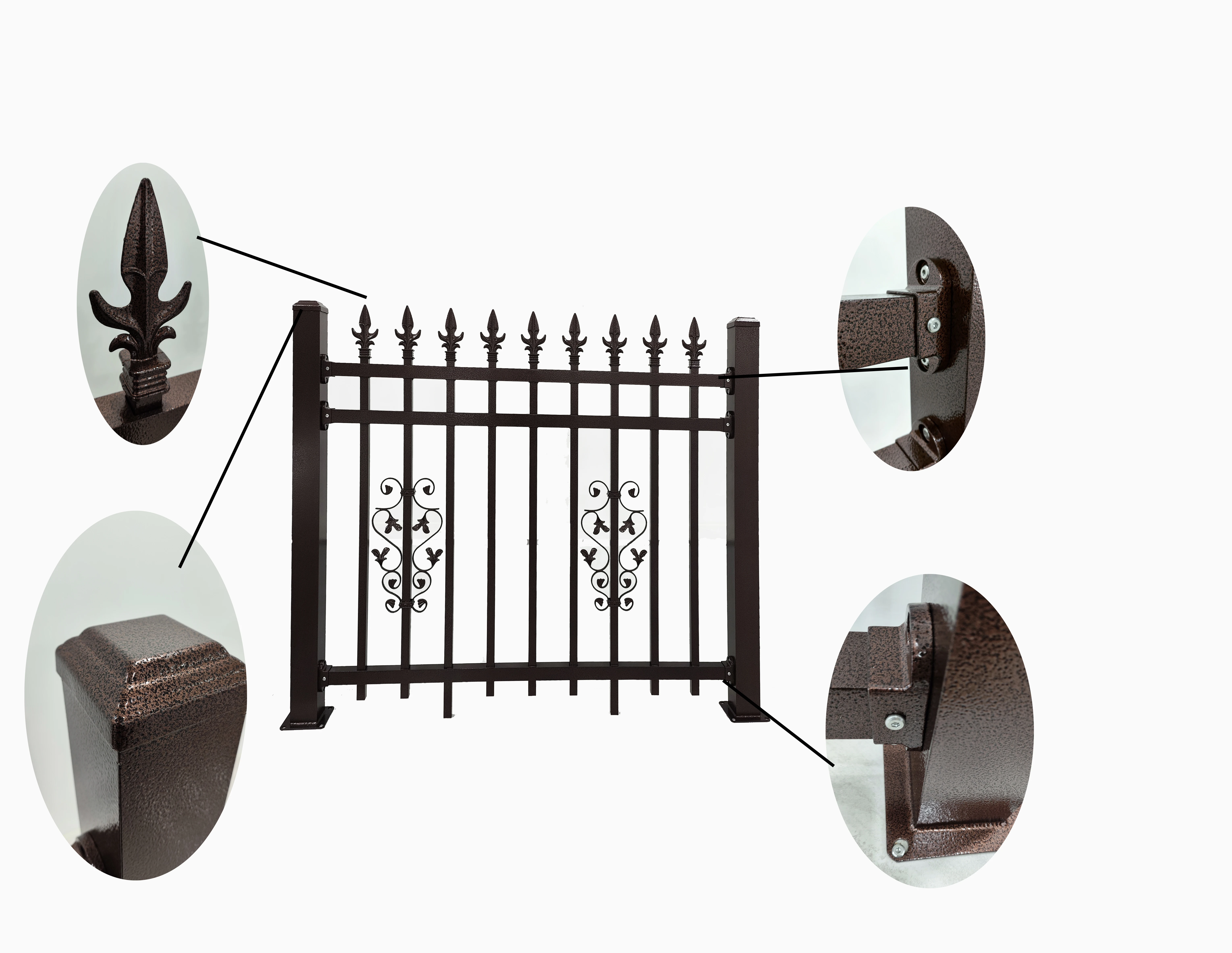 Spiral staircase wrought pipe deck stainless steel balustrade system hand railing designs modern wrought iron handrails