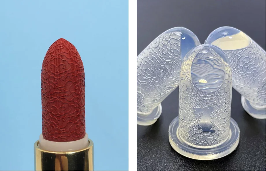 Chinese Style Makeup Mold With design Silicon Lipstick Silicone Filling Mold
