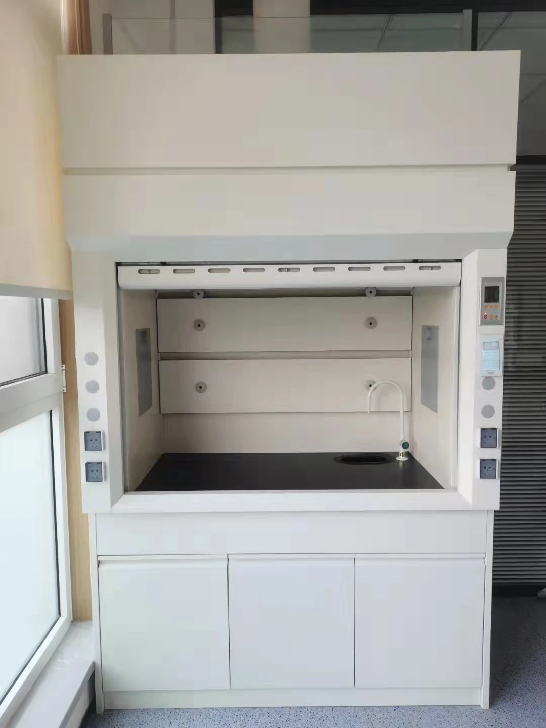 Laboratory Furniture Fume Hood Exhaust All Steel Fume Hood Manufacturer