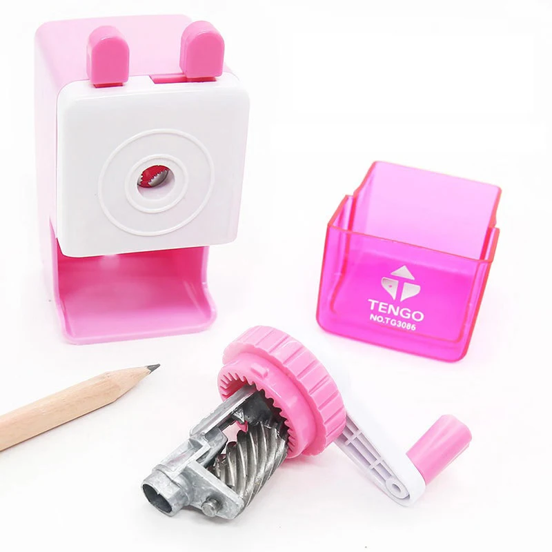 Professional Manufacture Manual Wholesale Cheap Plastic Large Pencil Sharpener